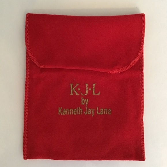 Kenneth Jay Lane Black cabochon & starfish pave bracelet - Picture 8 of 11